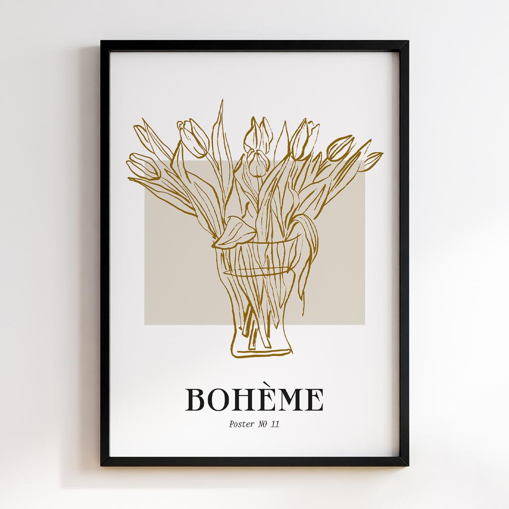 Постер Modern Flowers Art MF0307