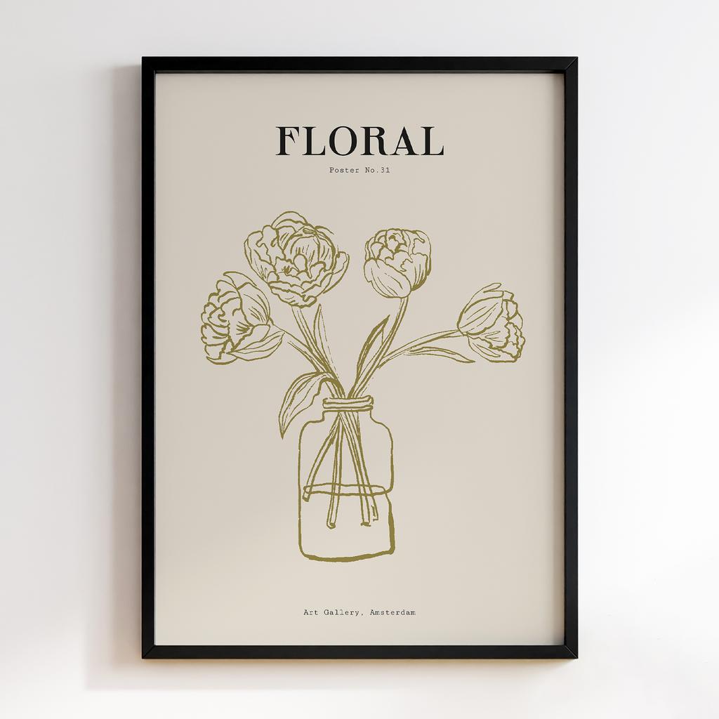 Постер Modern Flowers Art MF0313