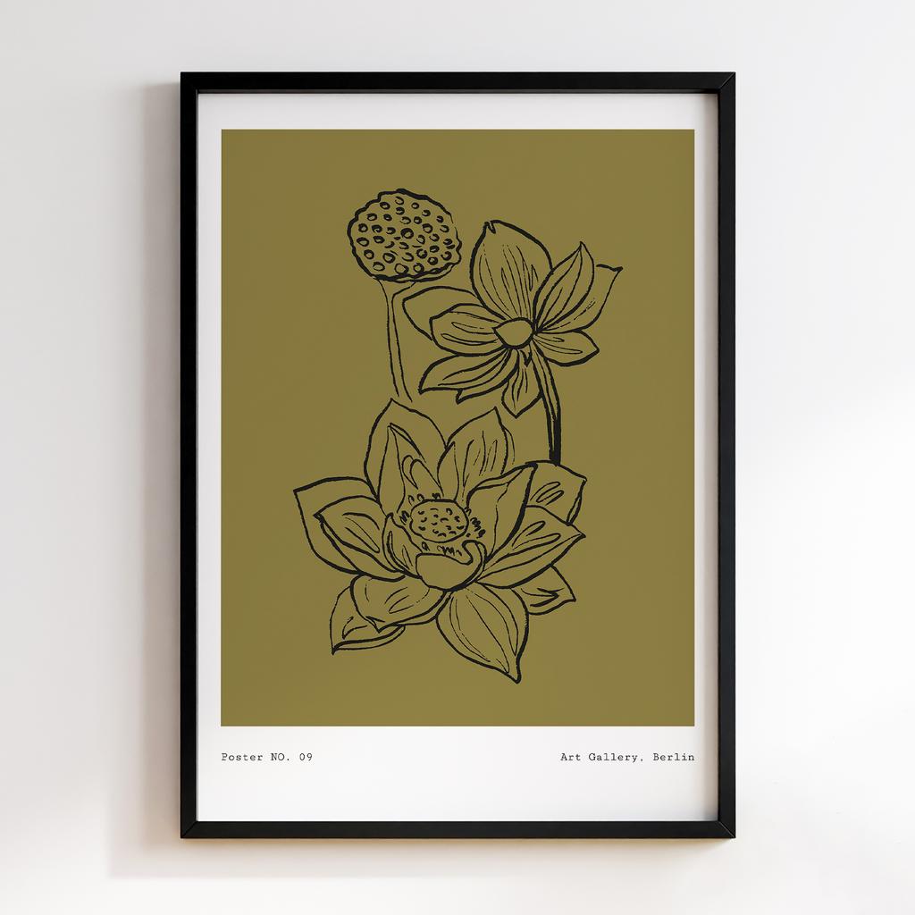 Постер Modern Flowers Art MF0317