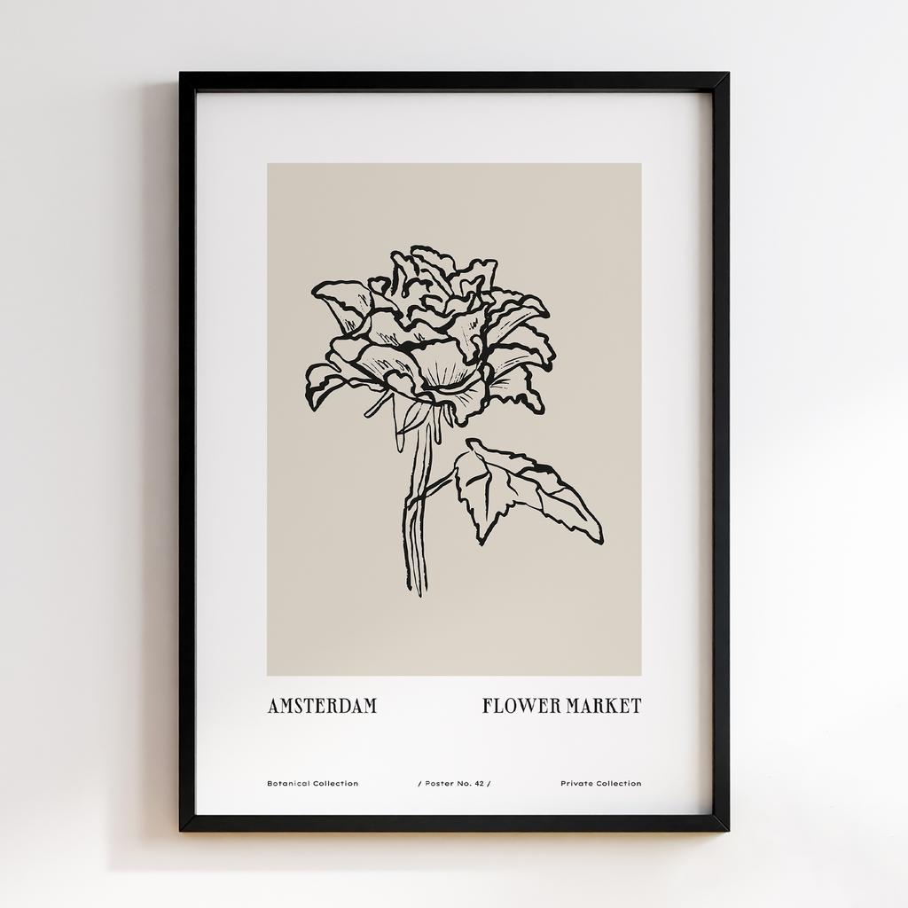 Постер Modern Flowers Art MF0318