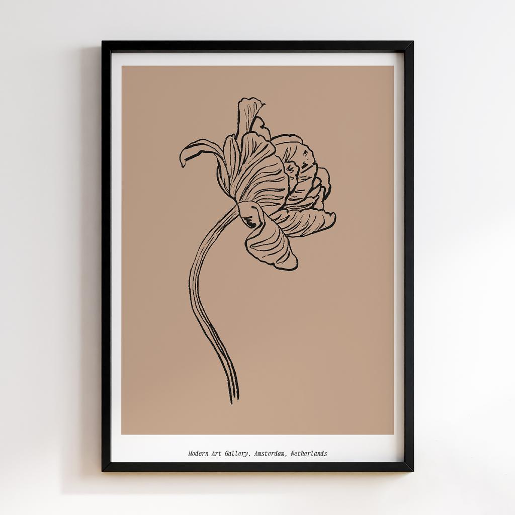 Постер Modern Flowers Art MF0319