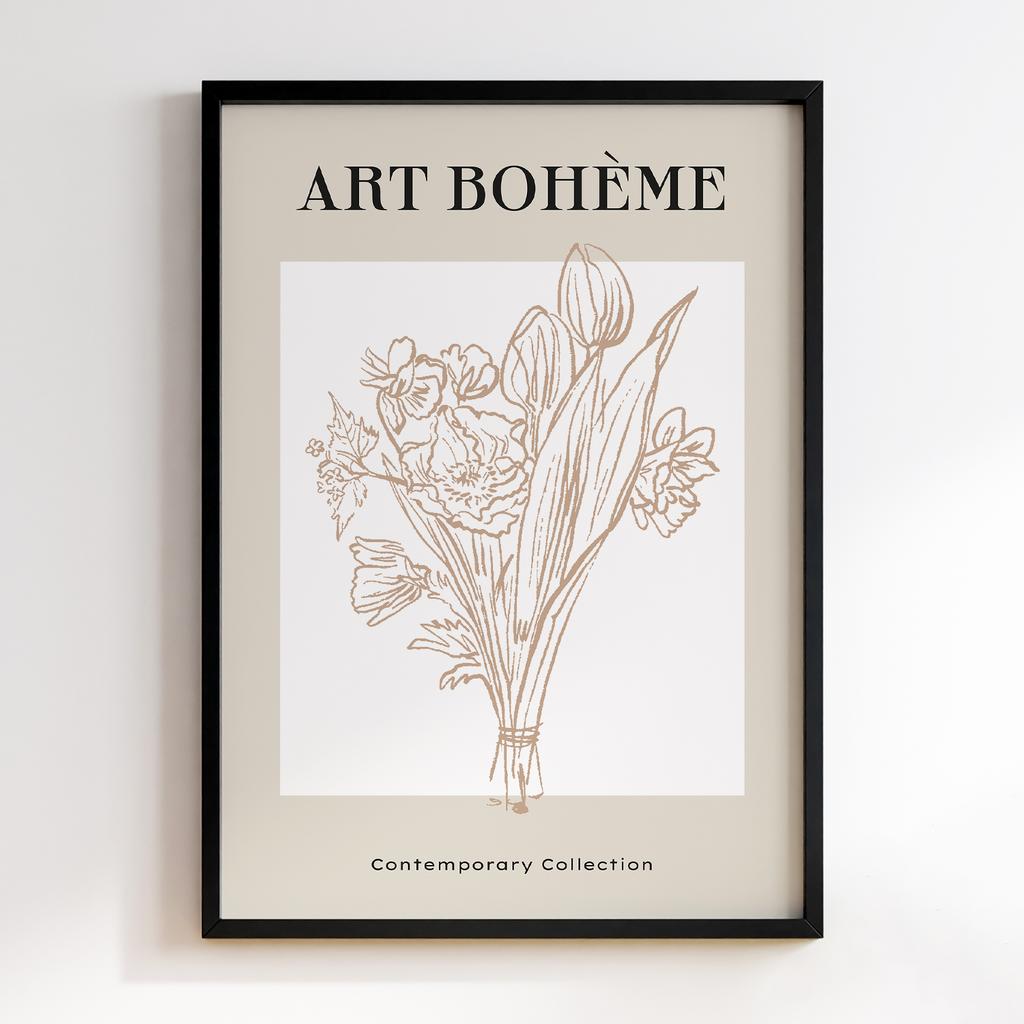 Постер Modern Flowers Art MF0324