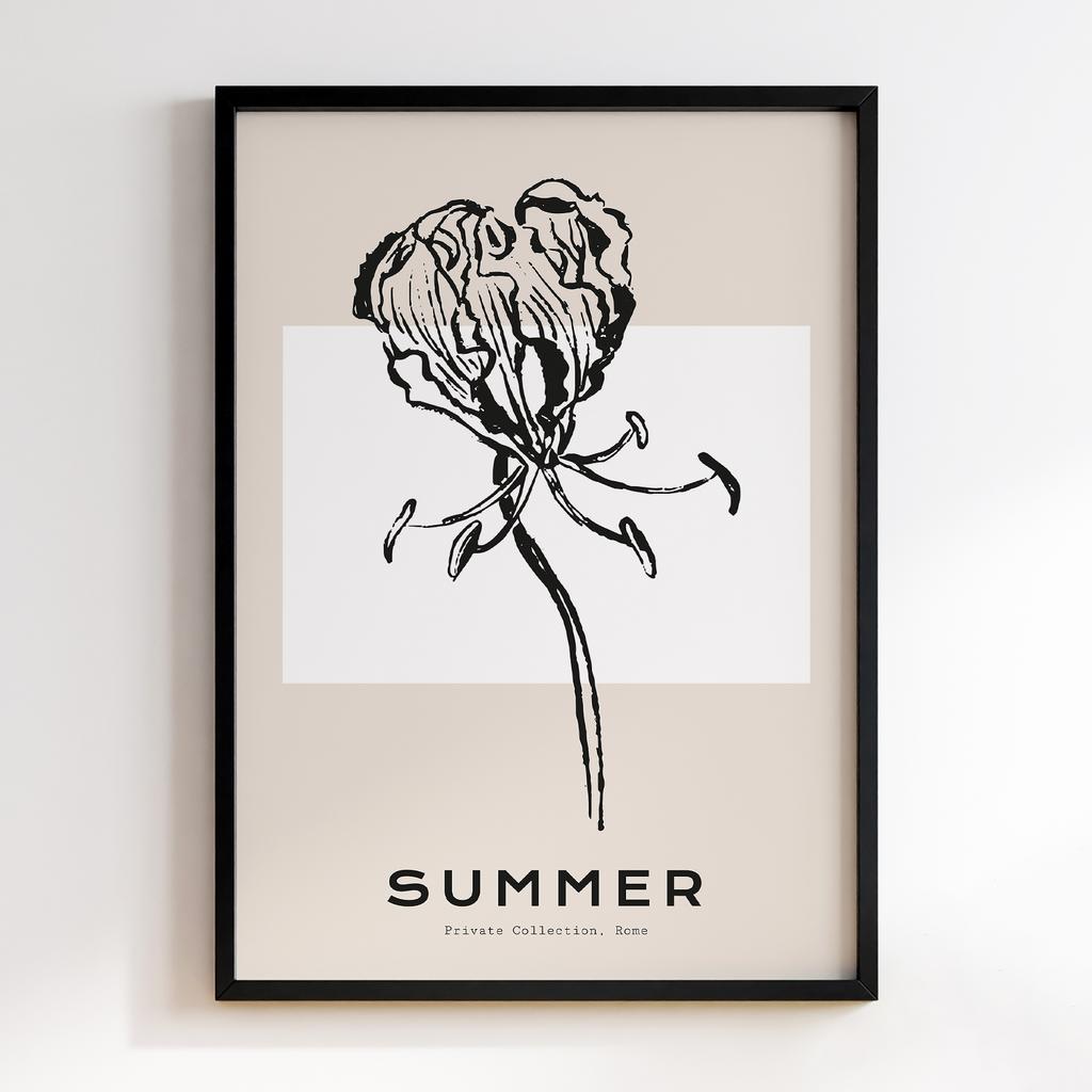 Постер Modern Flowers Art MF0330