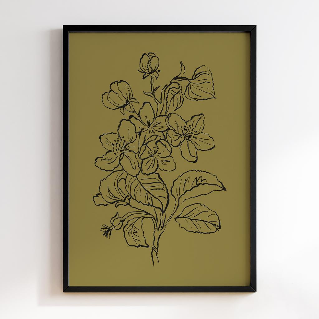 Постер Modern Flowers Art MF0336