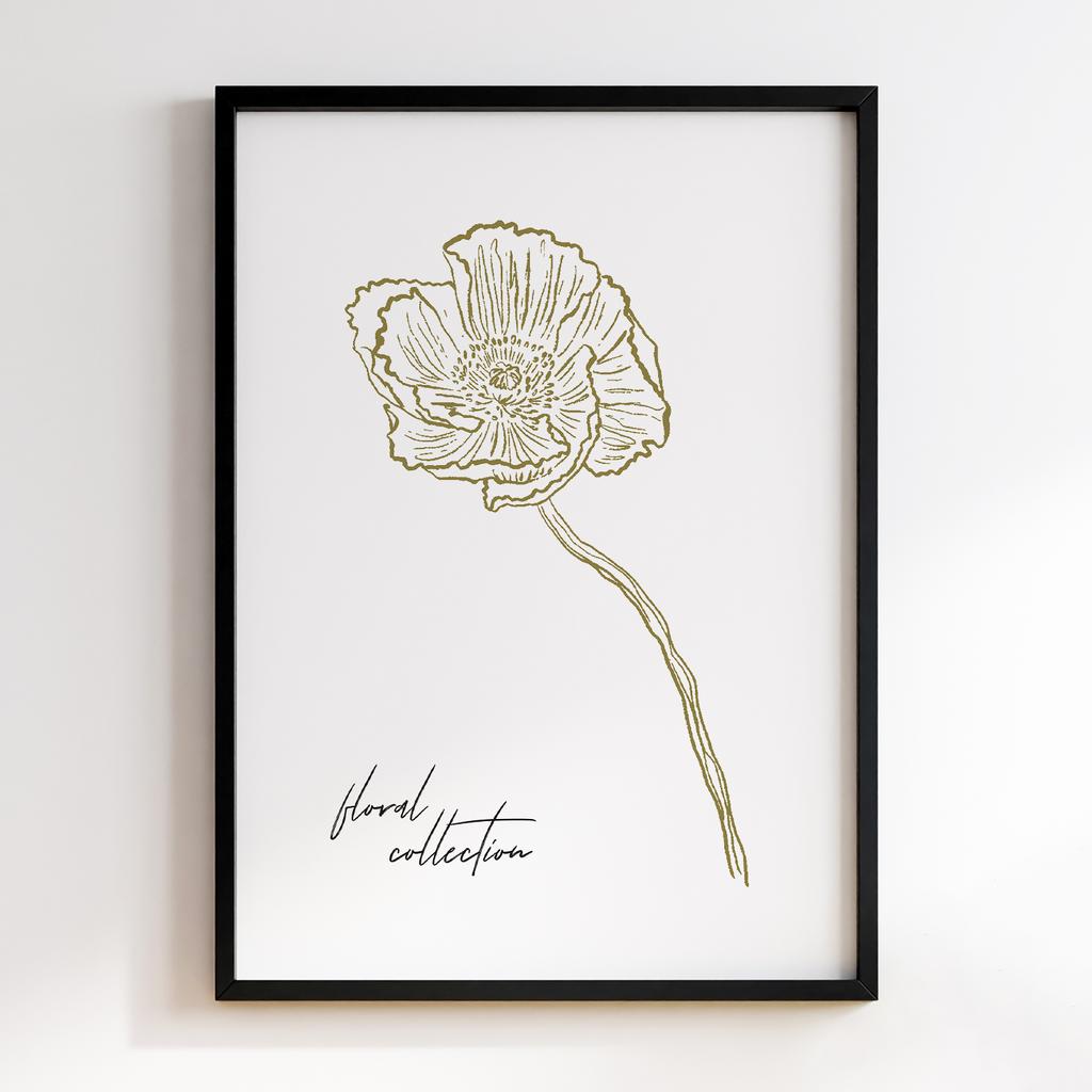 Постер Modern Flowers Art MF0341