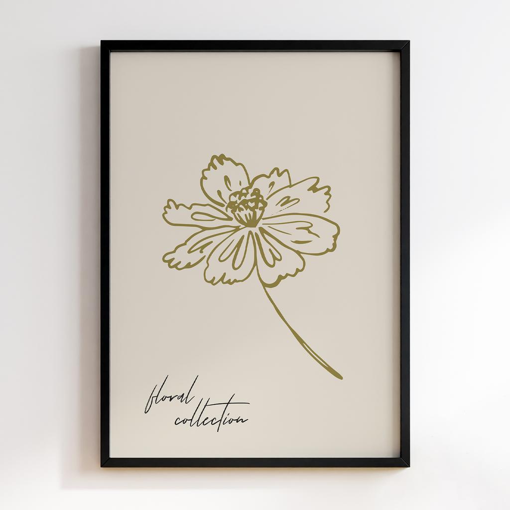 Постер Modern Flowers Art MF0344