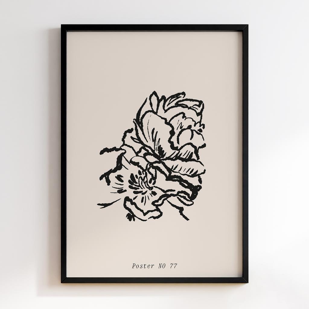 Постер Modern Flowers Art MF0345