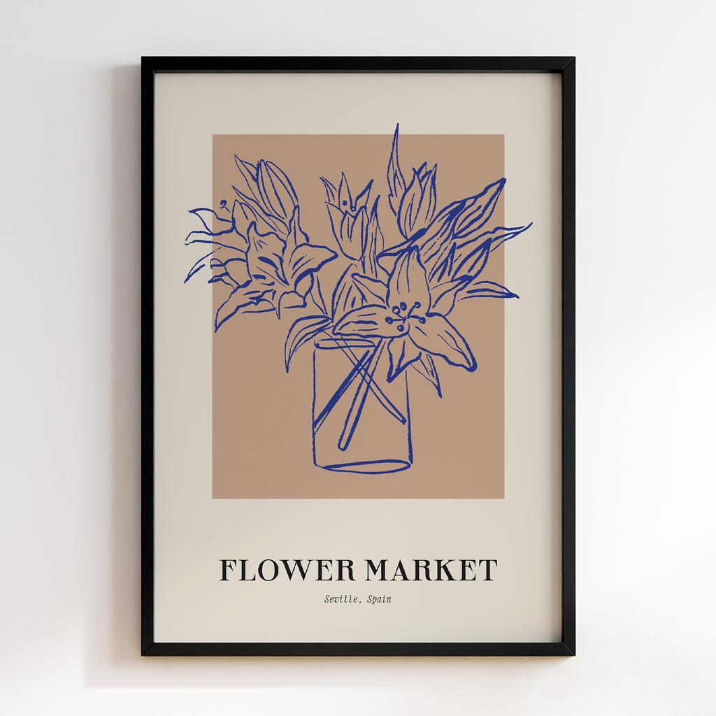 Постер Modern Flowers Art MF0350