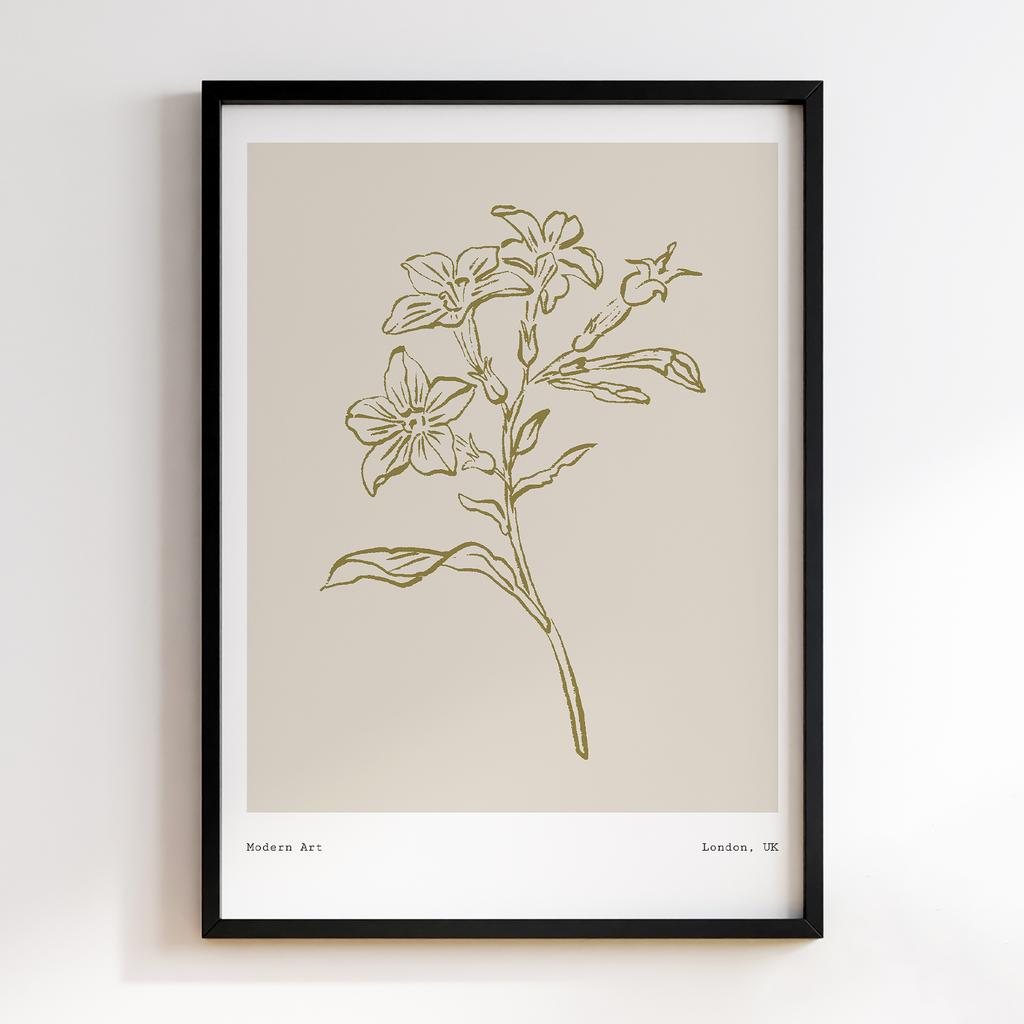 Постер Modern Flowers Art MF0352