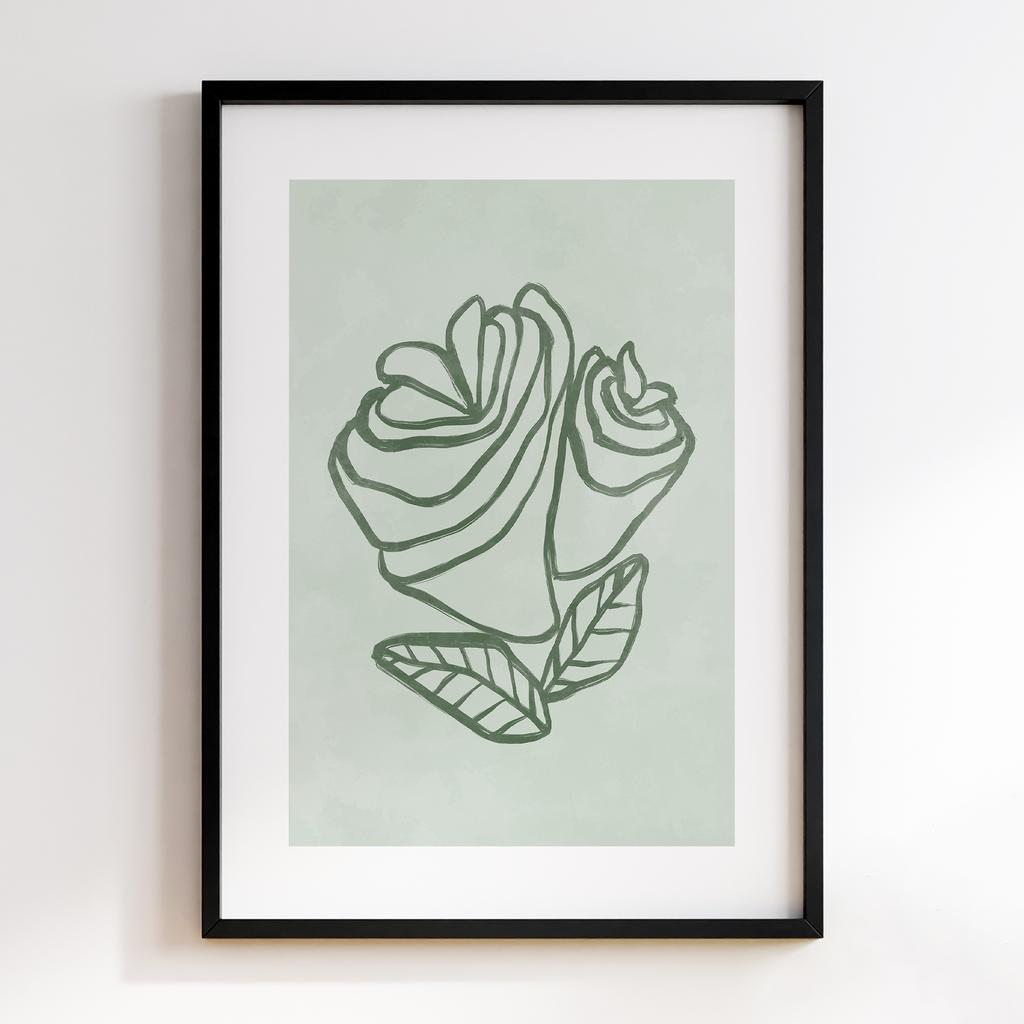 Постер Modern Flowers Art MF0353