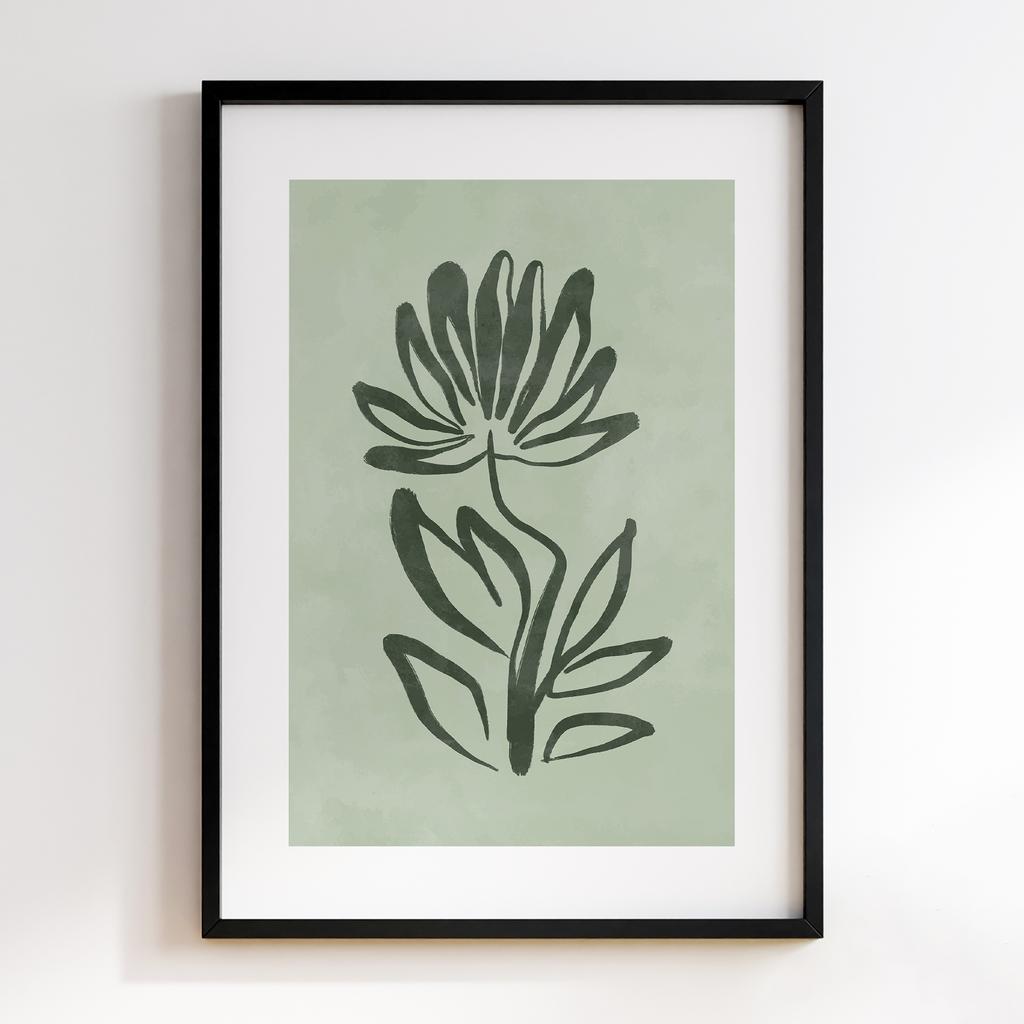 Постер Modern Flowers Art MF0354