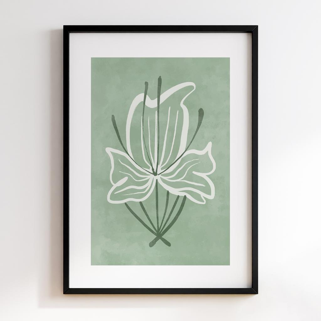 Постер Modern Flowers Art MF0355