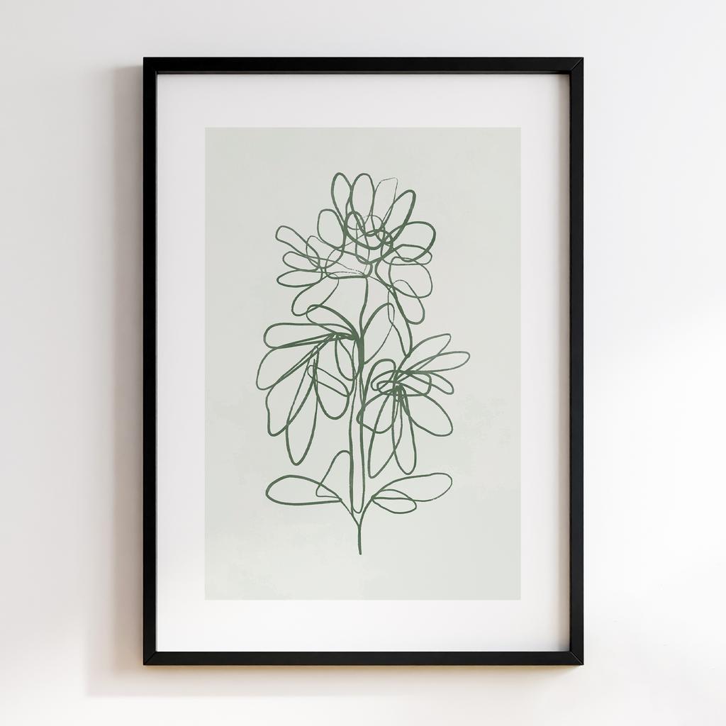 Постер Modern Flowers Art MF0359