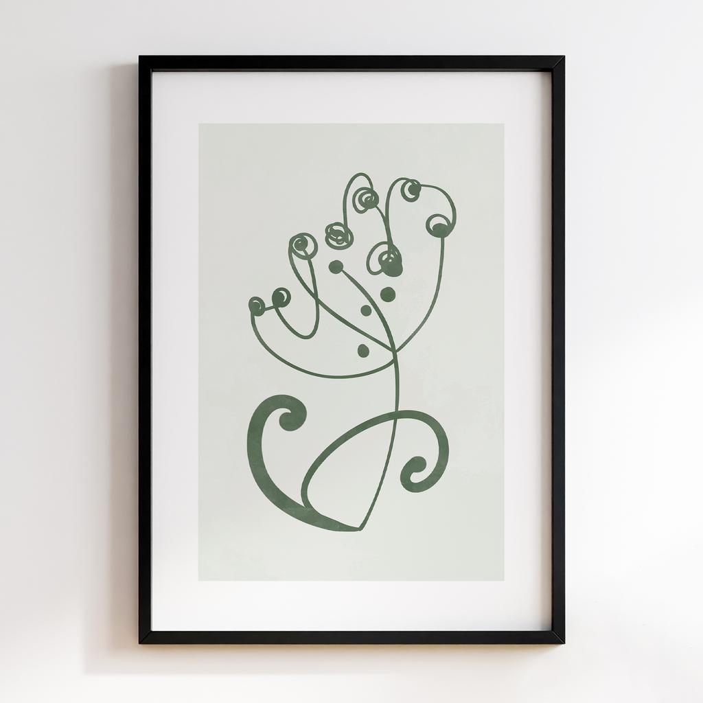 Постер Modern Flowers Art MF0361