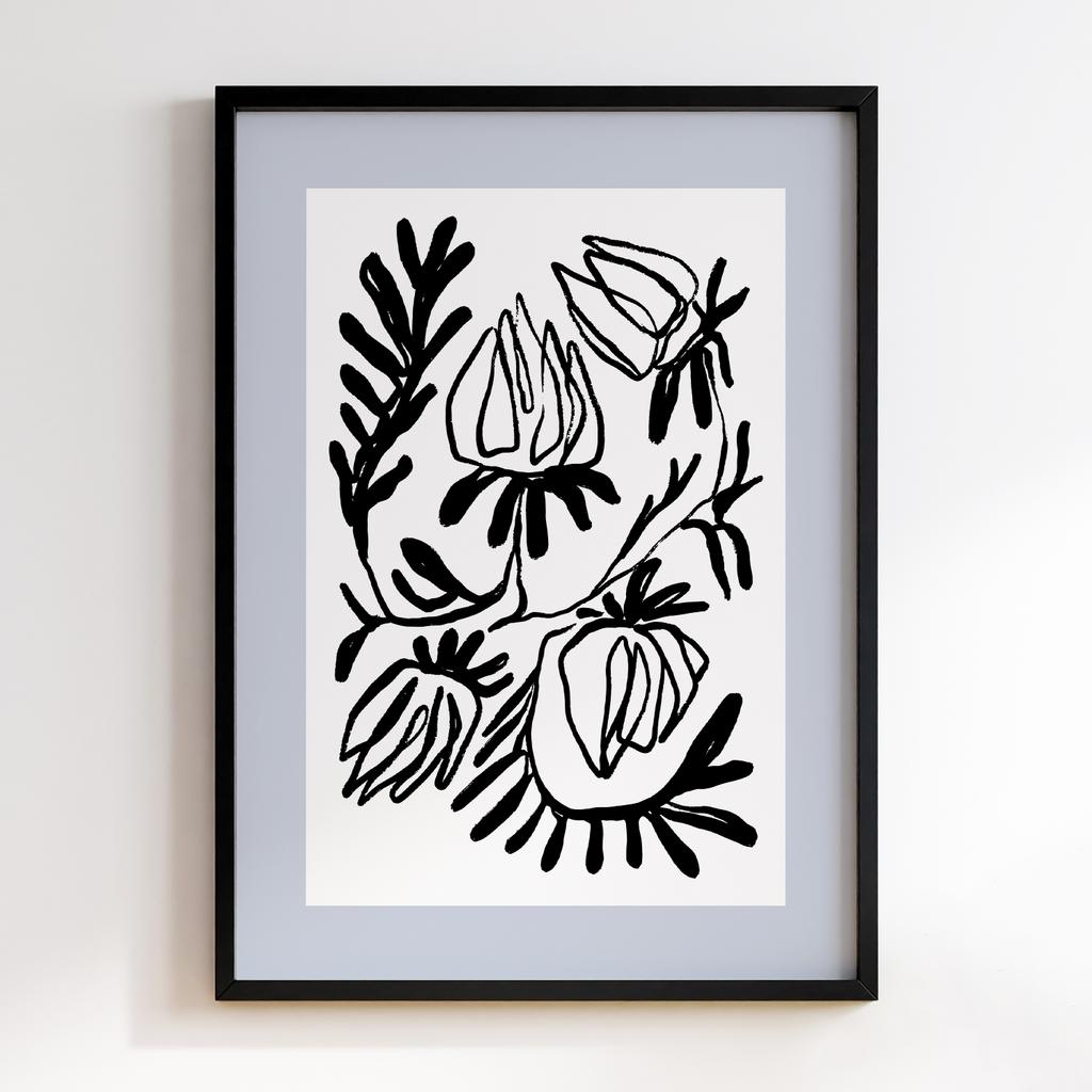 Постер Modern Flowers Art MF0362