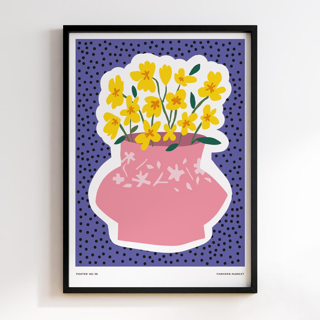 Постер Modern Flowers Art MF0374