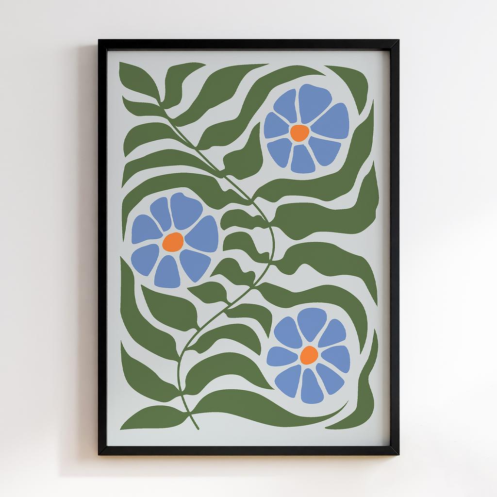 Постер Modern Flowers Art MF0378