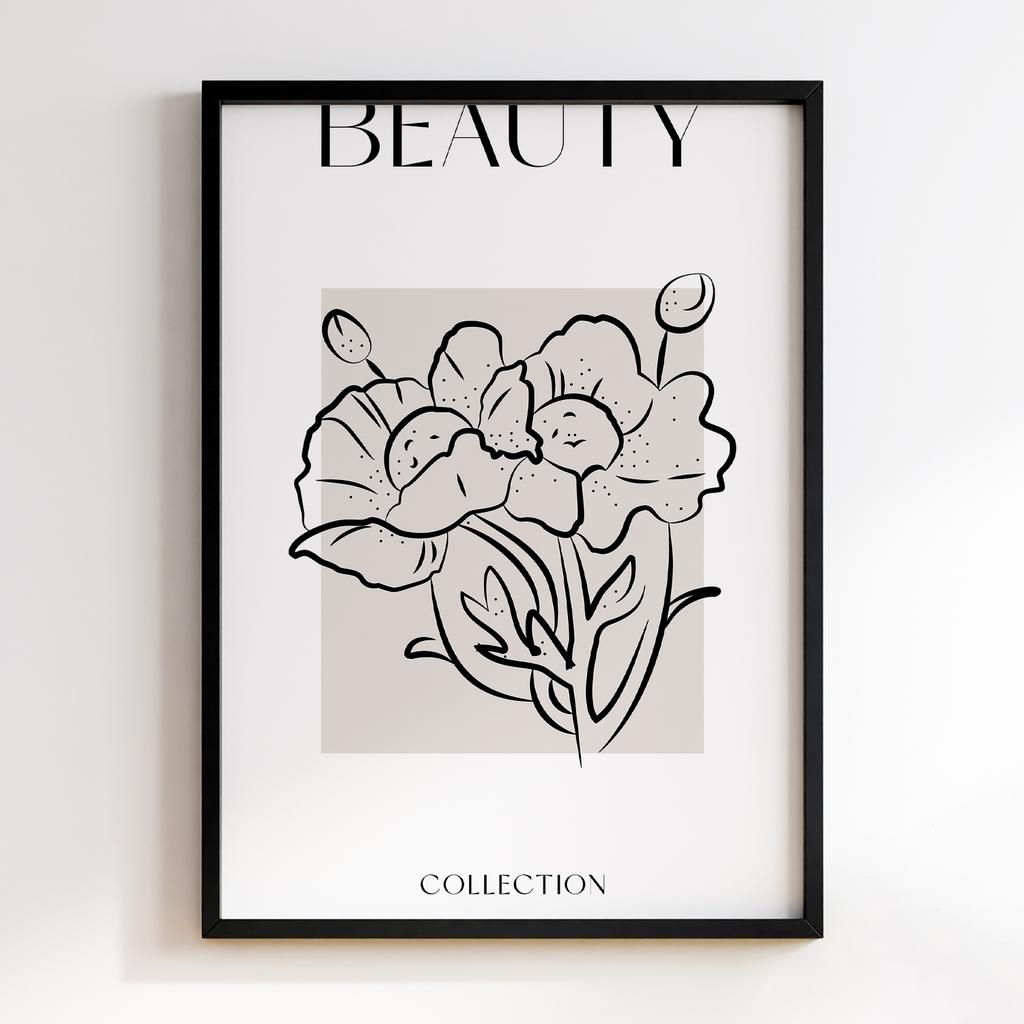 Постер Modern Flowers Art MF0381