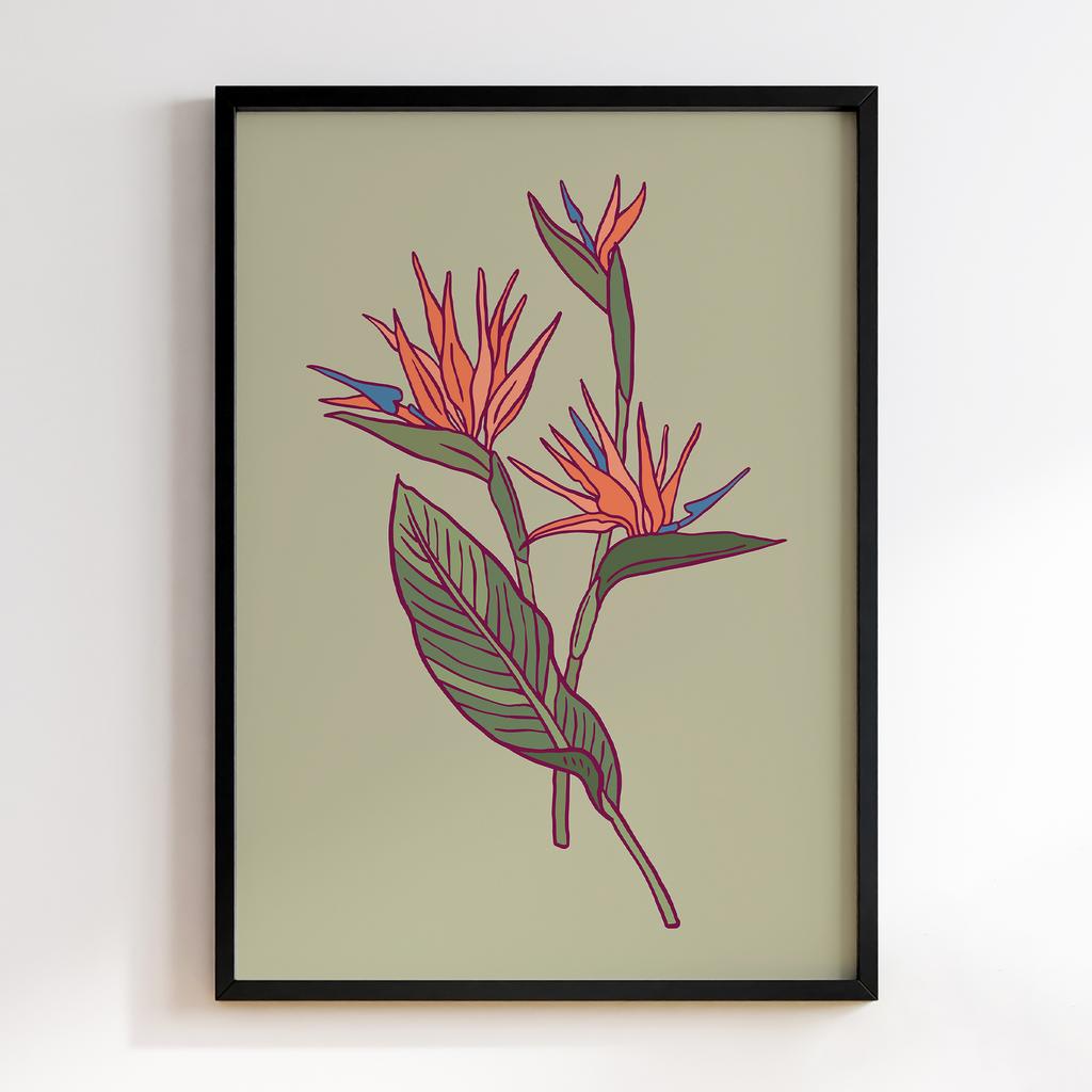 Постер Modern Flowers Art MF0386