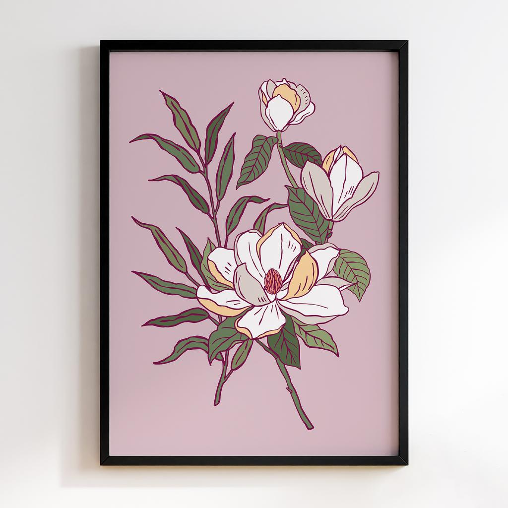 Постер Modern Flowers Art MF0389