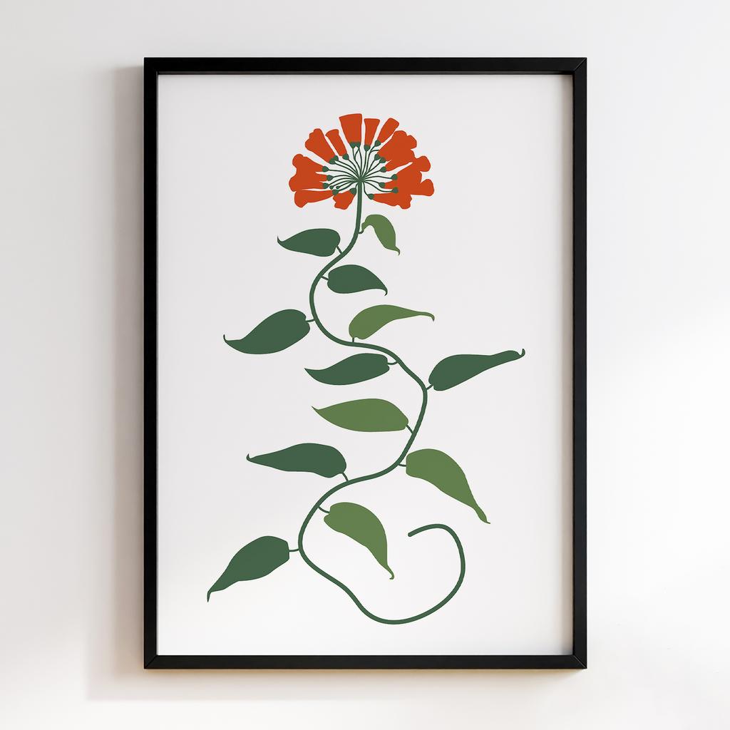 Постер Modern Flowers Art MF0397