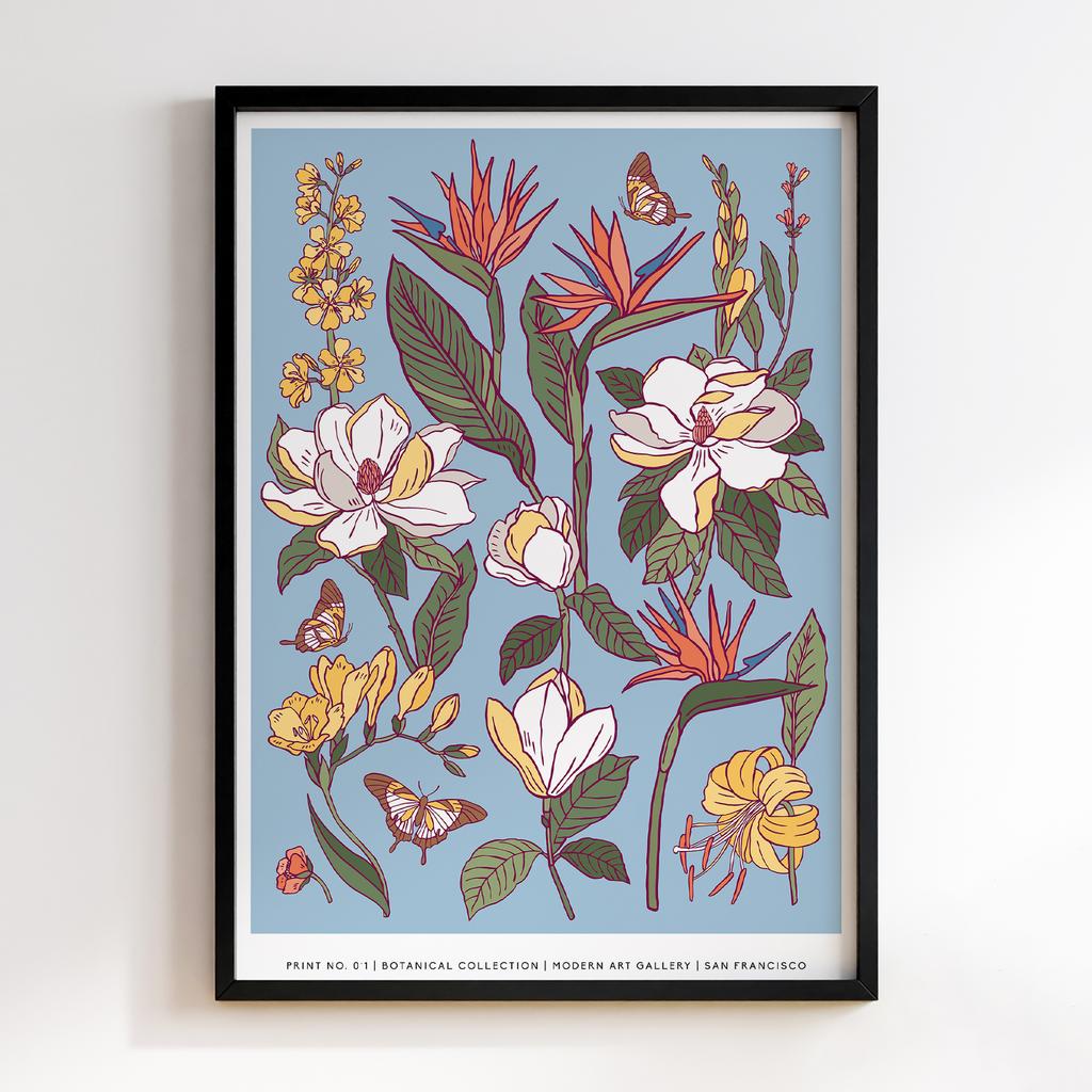 Постер Modern Flowers Art MF0410