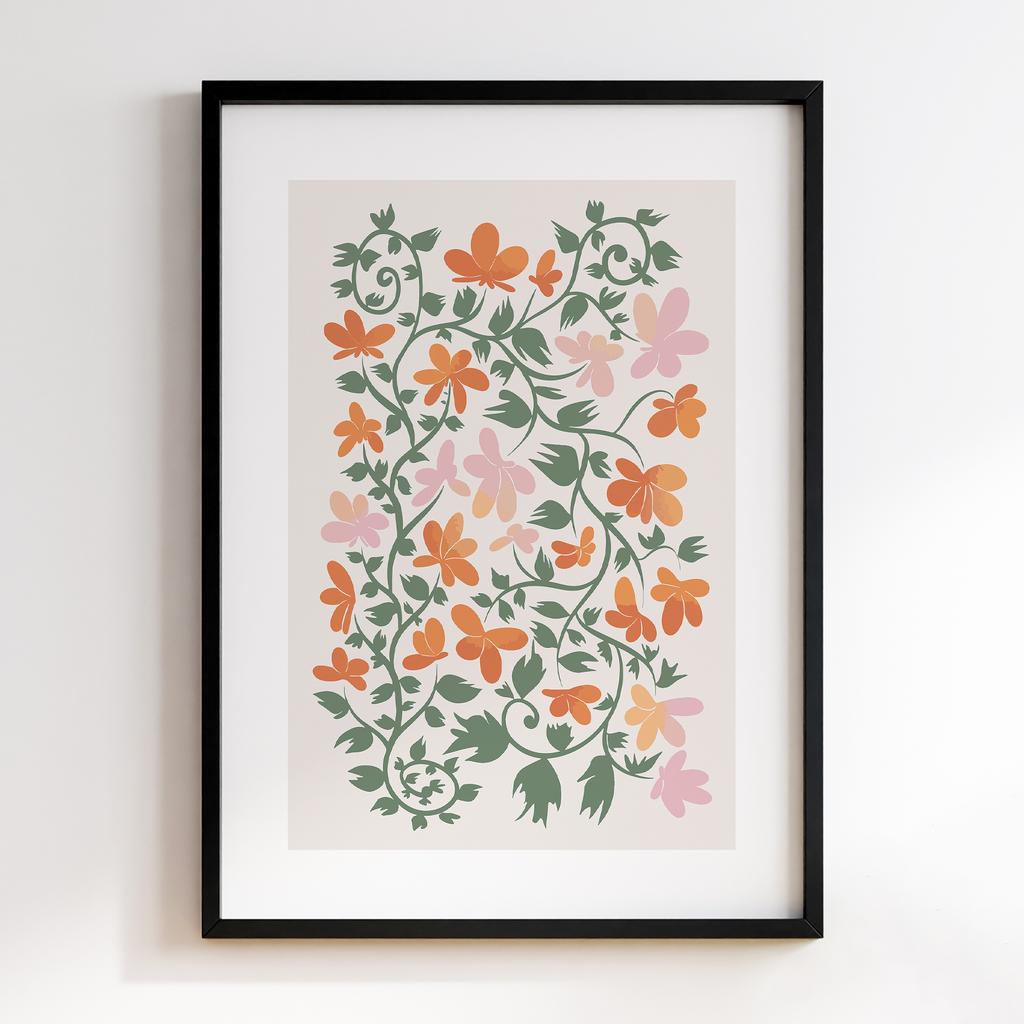 Постер Modern Flowers Art MF0414