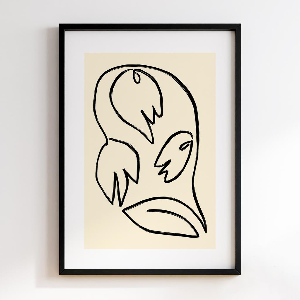 Постер Modern Flowers Art MF0434