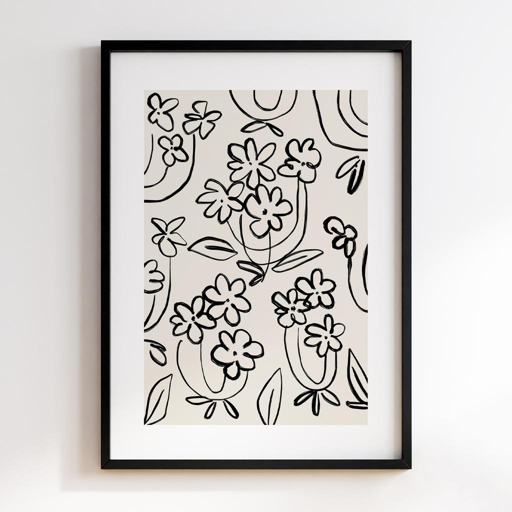 Постер Modern Flowers Art MF0435