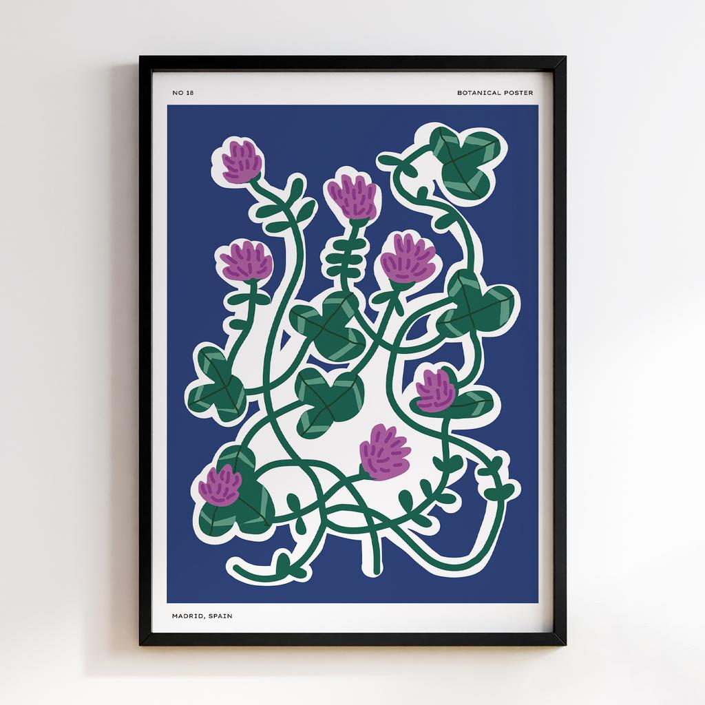 Постер Modern Flowers Art MF0444