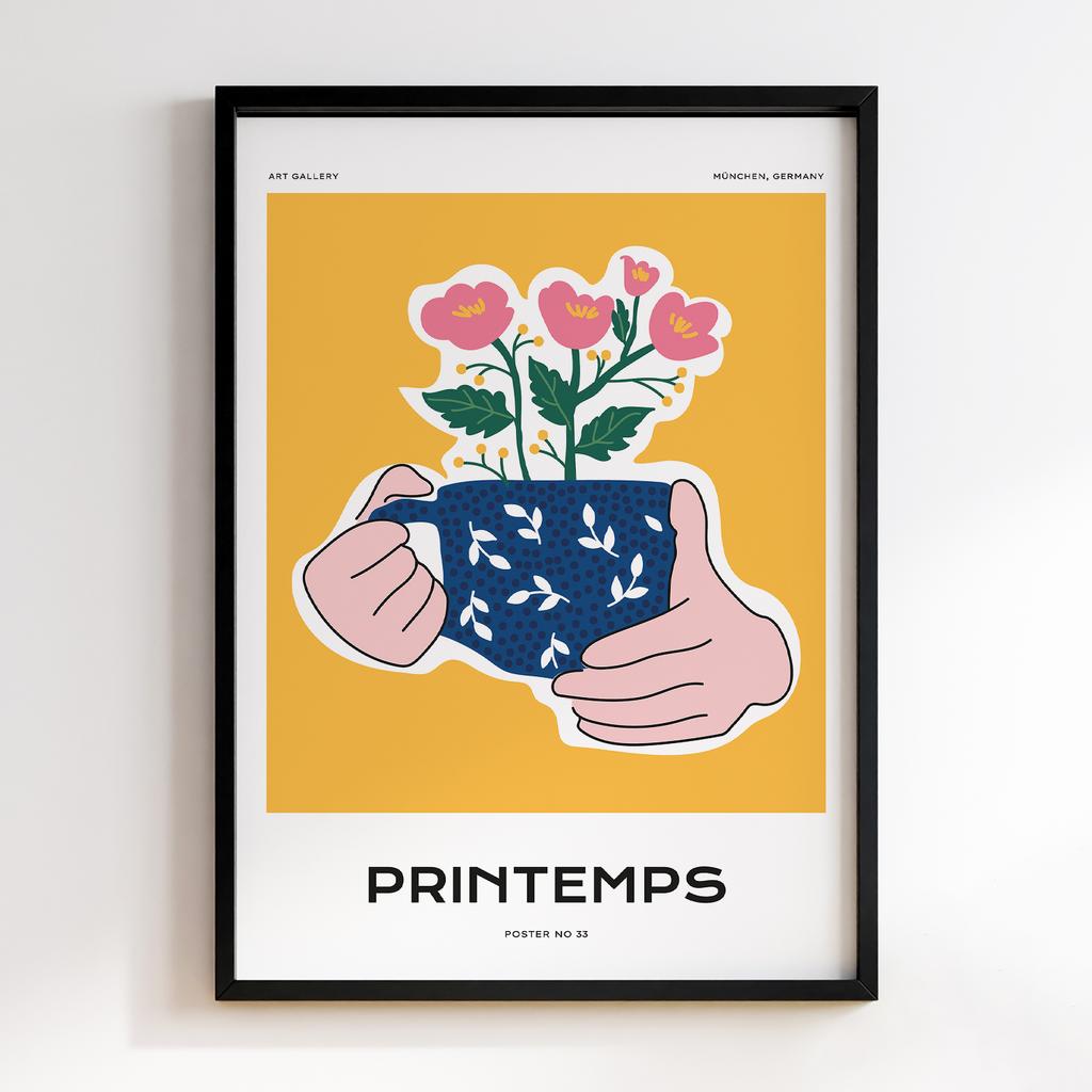 Постер Modern Flowers Art MF0448