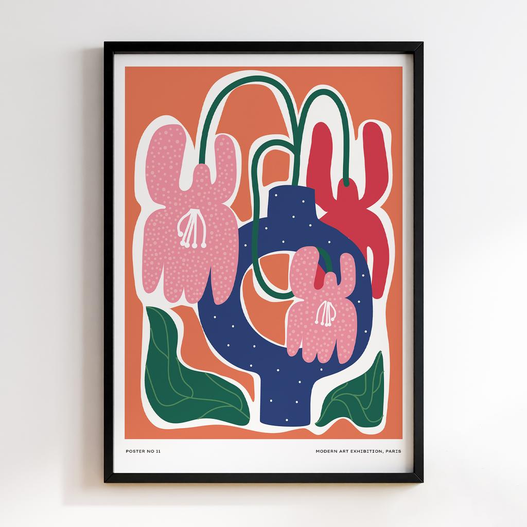 Постер Modern Flowers Art MF0450