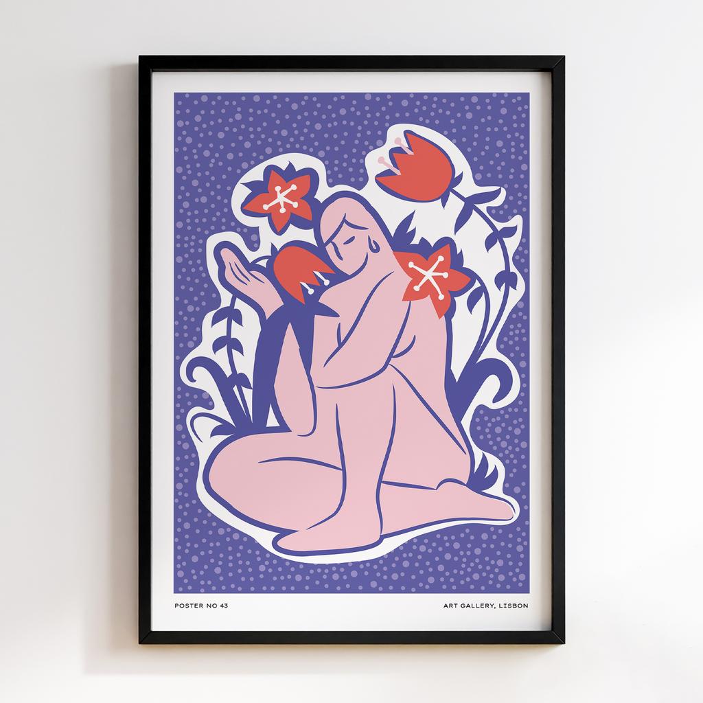 Постер Modern Flowers Art MF0451