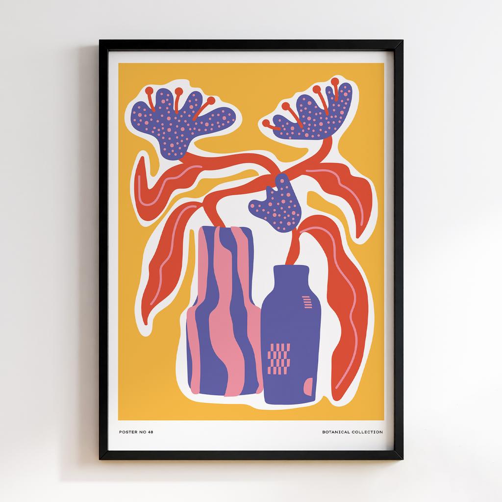 Постер Modern Flowers Art MF0452