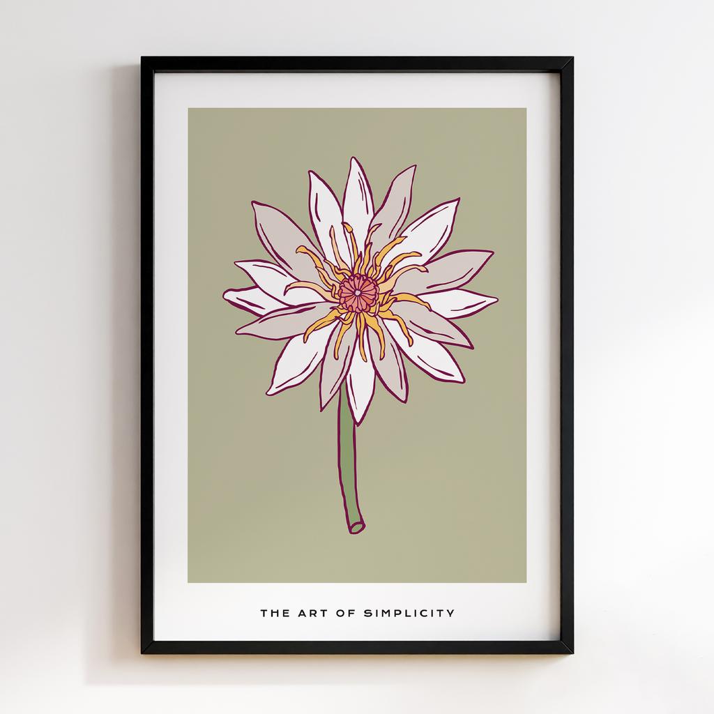 Постер Modern Flowers Art MF0475