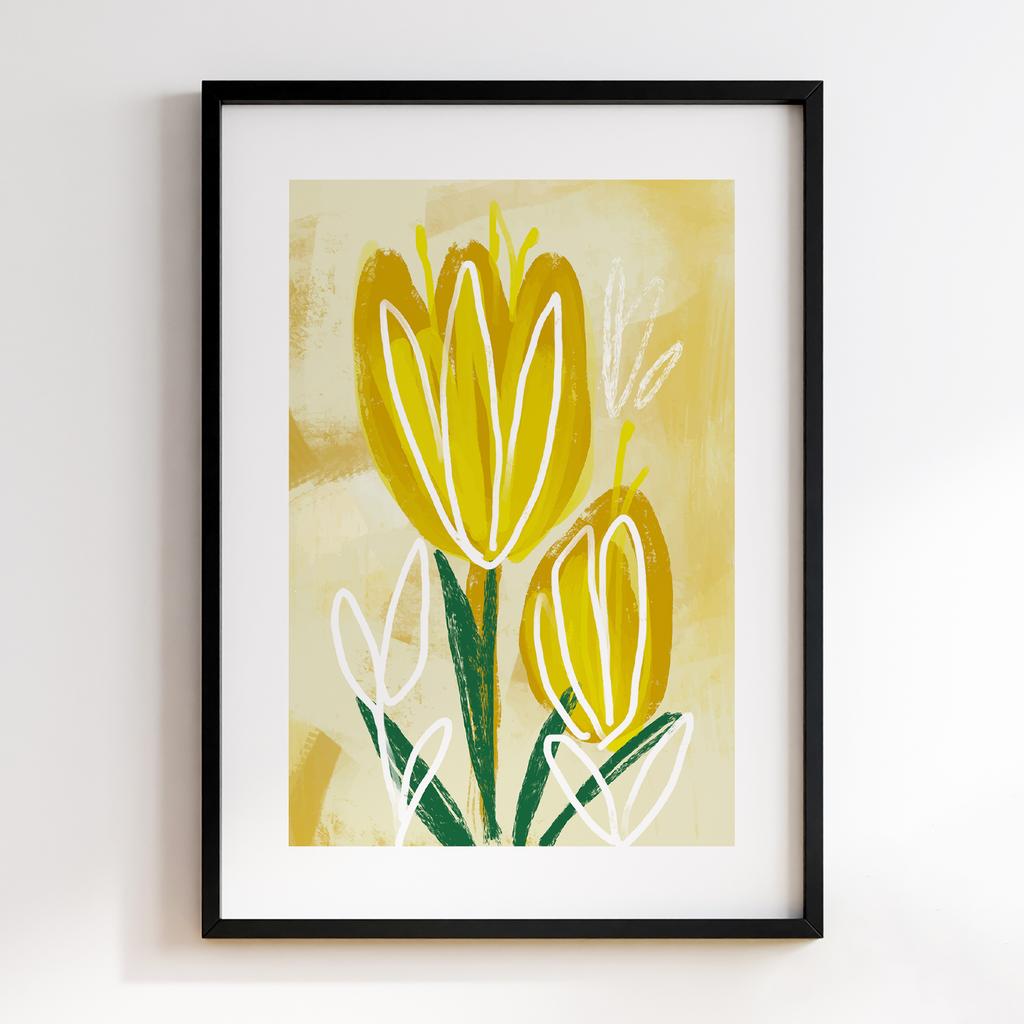 Постер Modern Flowers Art MF0476