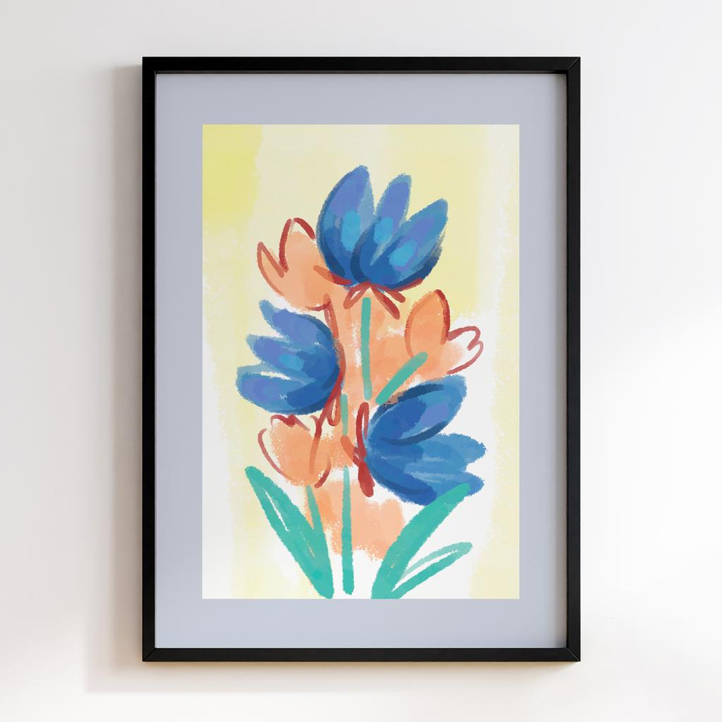 Постер Modern Flowers Art MF0479