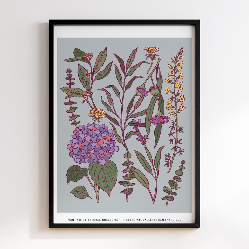 Постер Modern Flowers Art MF0484