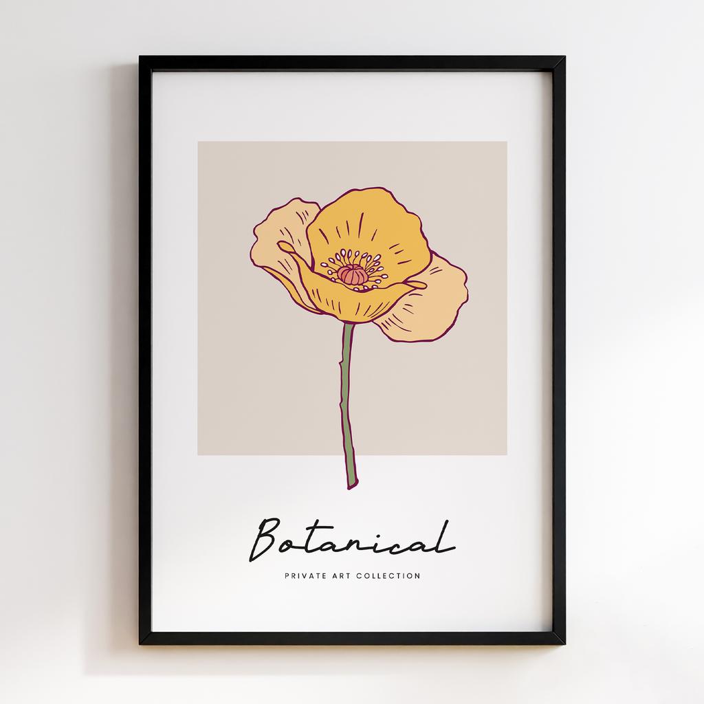 Постер Modern Flowers Art MF0485