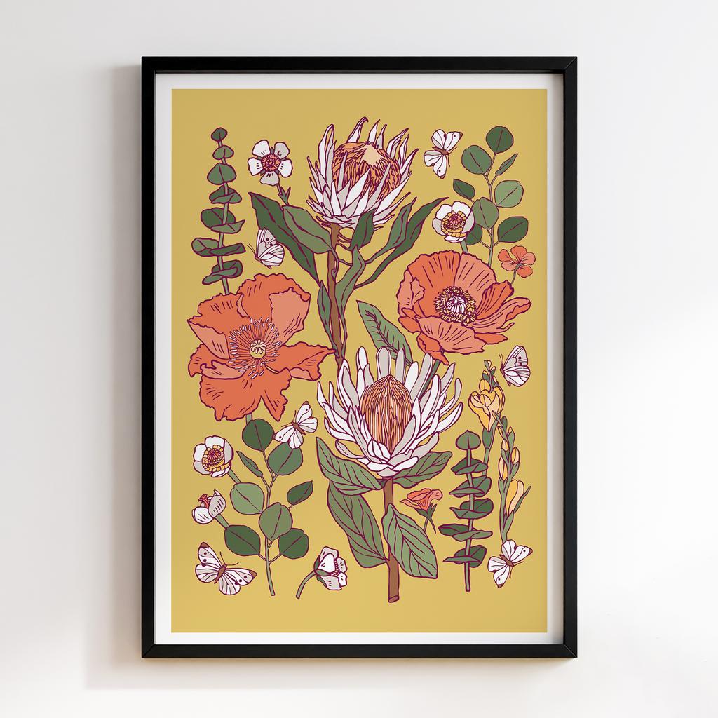 Постер Modern Flowers Art MF0490