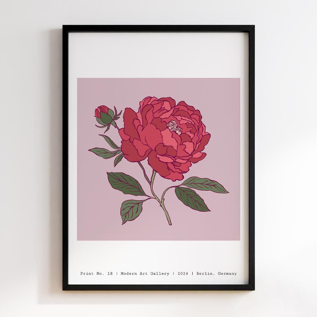 Постер Modern Flowers Art MF0494