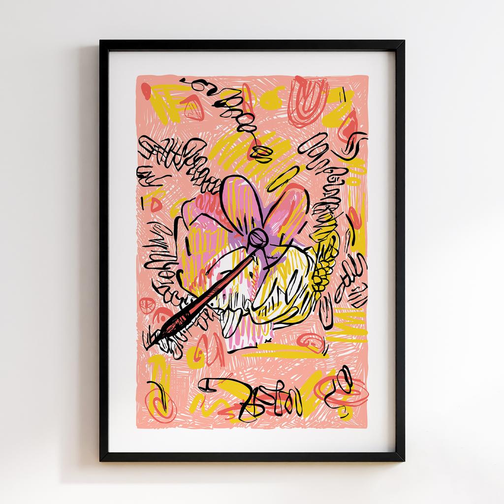 Постер Modern Flowers Art MF0498