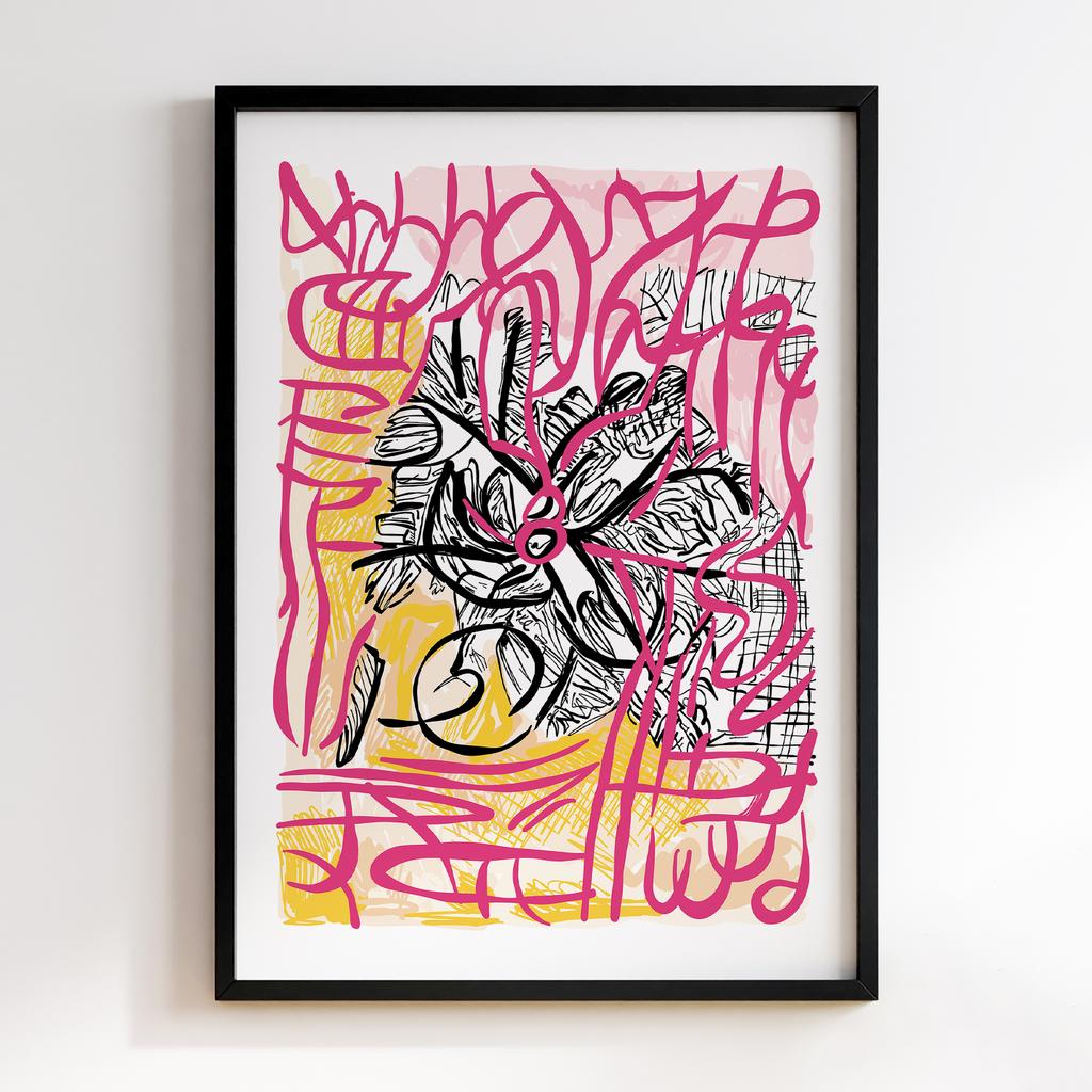 Постер Modern Flowers Art MF0499