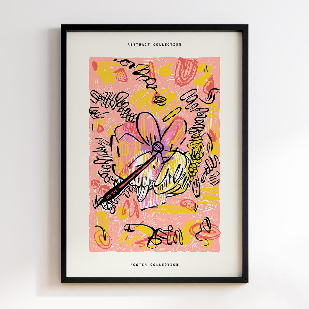 Постер Modern Flowers Art MF0505