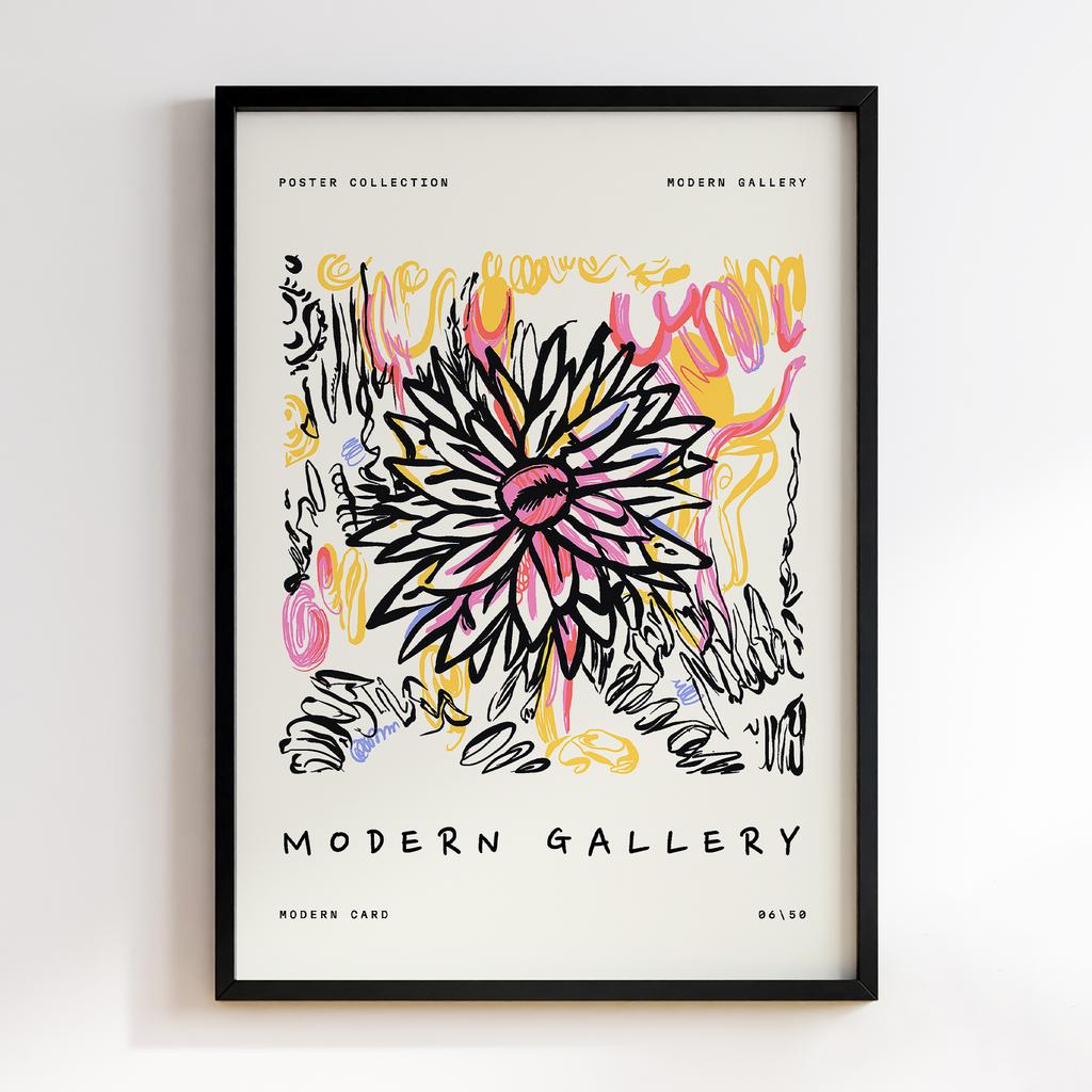 Постер Modern Flowers Art MF0515