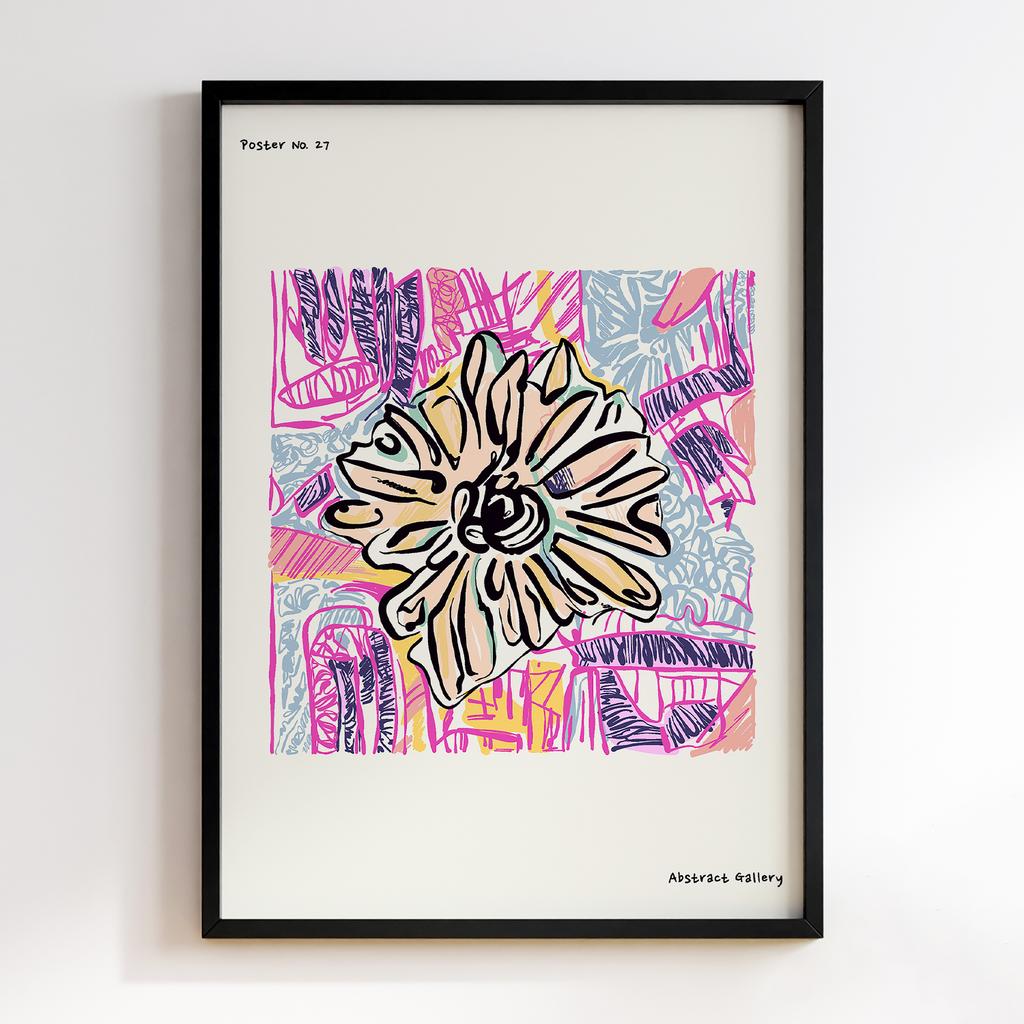 Постер Modern Flowers Art MF0516