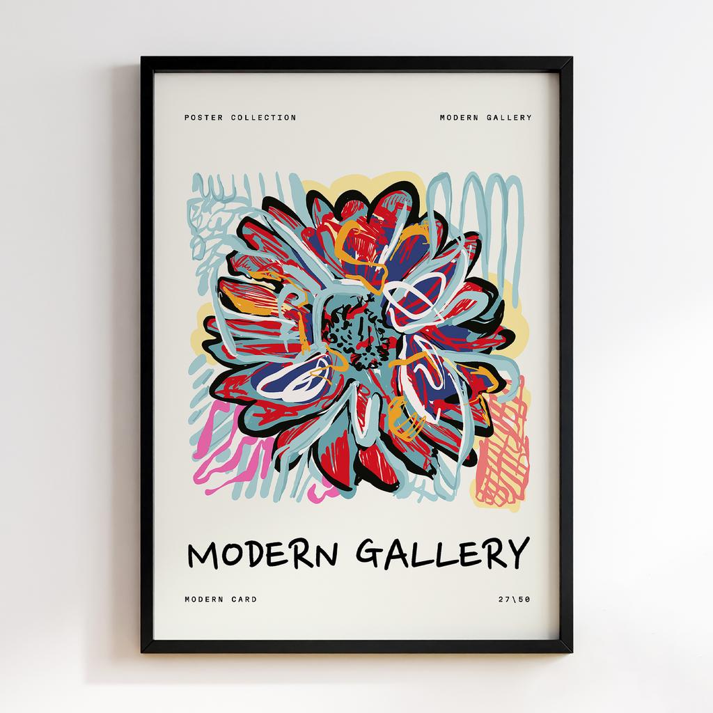Постер Modern Flowers Art MF0526