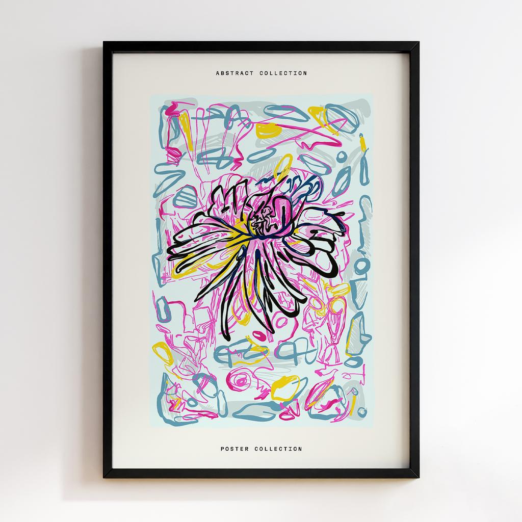 Постер Modern Flowers Art MF0527