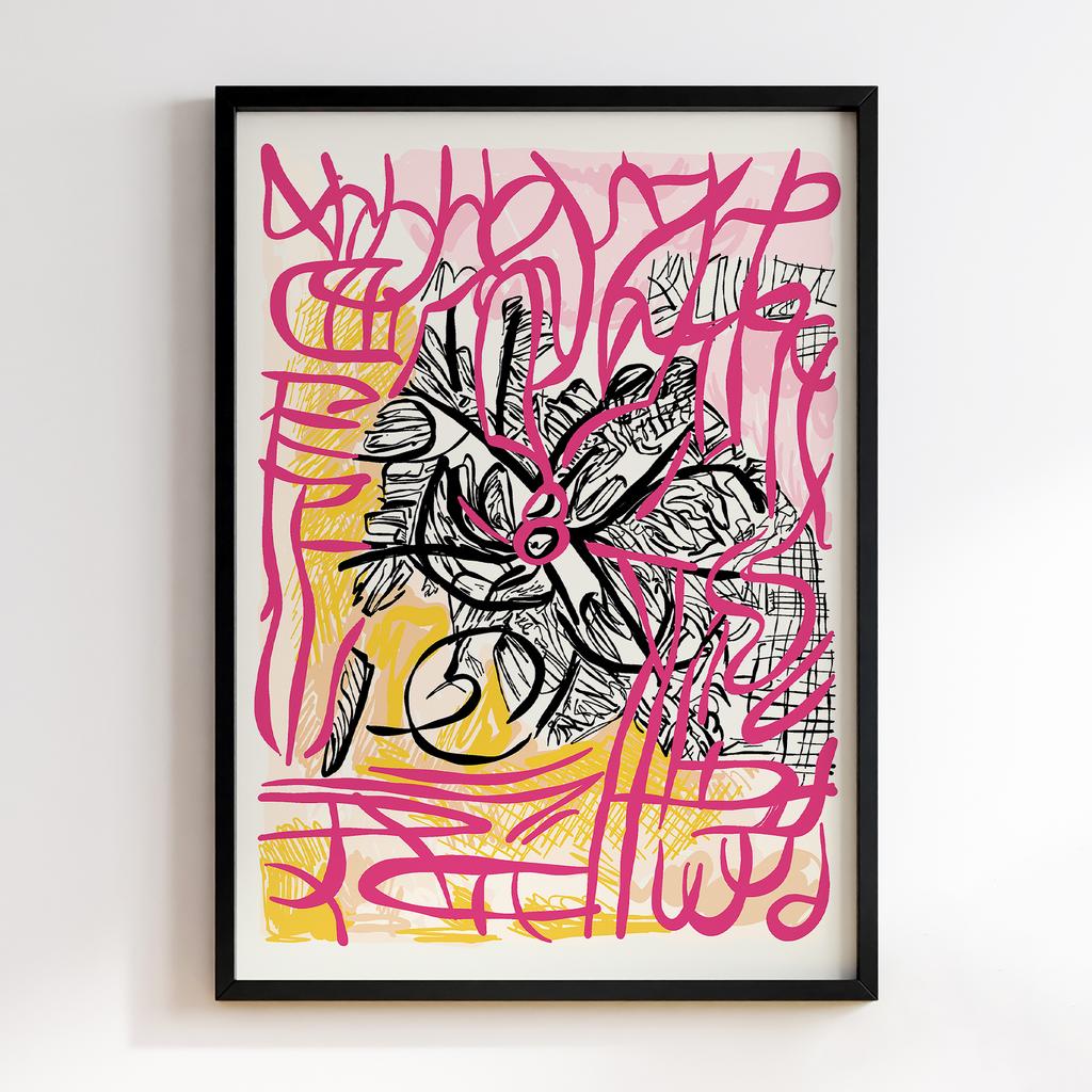 Постер Modern Flowers Art MF0531