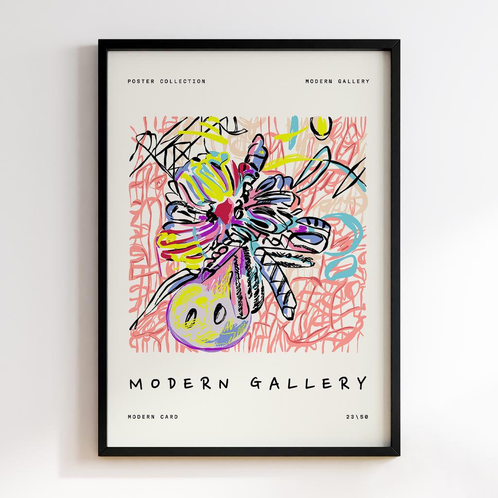 Постер Modern Flowers Art MF0533